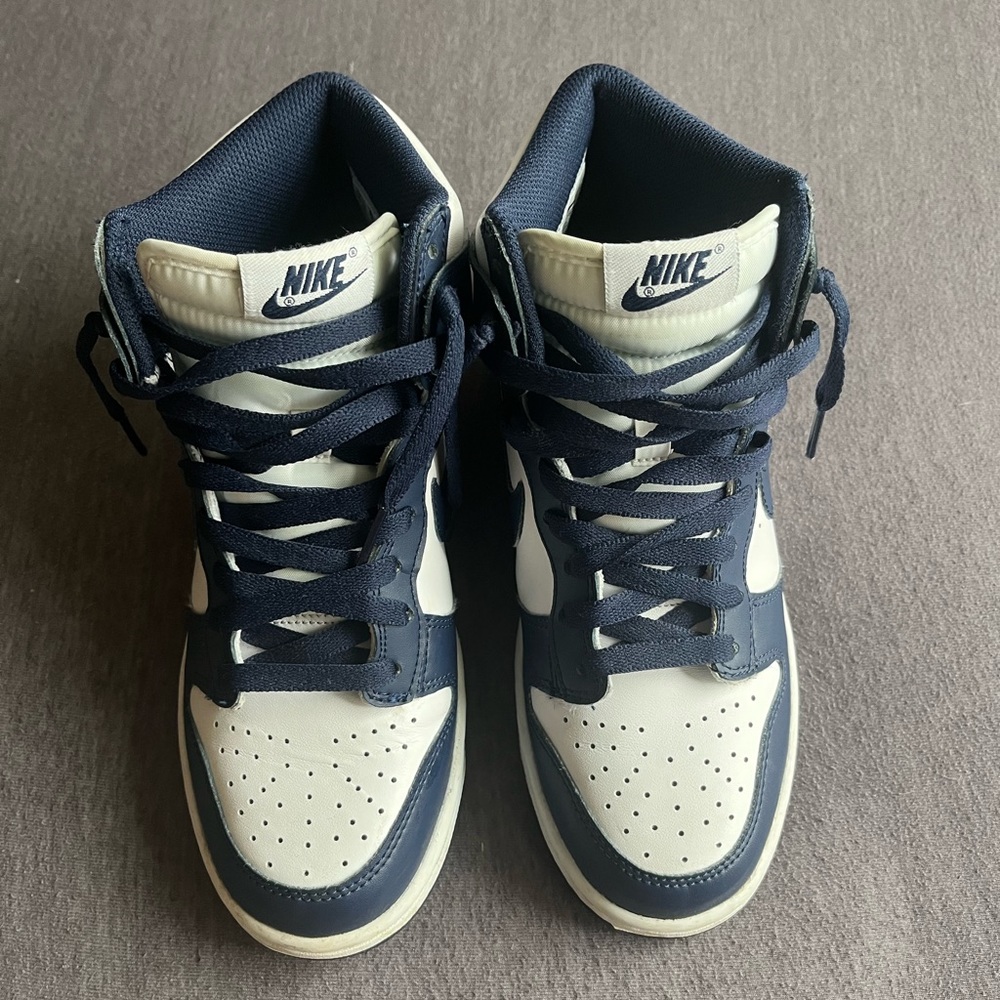 navy blue dunks